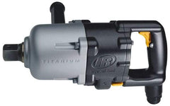 Ingersoll-Rand - 1-1/2" Drive, 2,750 RPM, 5,000 Ft/Lb Torque Impact Wrench - D-Handle, 700 IPM, 80 CFM, 1/2" NPT Inlet - Caliber Tooling