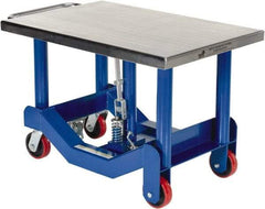 Vestil - 4,000 Lb Capacity Manual Post Lift Table - 25" to 37" Lift Height, 36" Platform Length x 24" Platform Width - Caliber Tooling