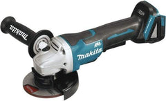 Makita - 4-1/2" Wheel Diam, 8,500 RPM, Cordless Cutoff & Cutoff-Grinder Tool - Straight Handle - Caliber Tooling