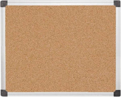 MasterVision - 24" Wide x 36" High Open Cork Bulletin Board - Natural (Color) - Caliber Tooling