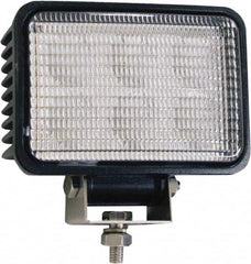 Buyers Products - 12 to 24 Volt, Clear Flood Beam Light - 1.5 Amps, 1,350 Lumens, 6 LED Lamp - Caliber Tooling