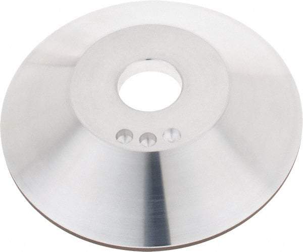 Tru-Maxx - 6" Diam, 1-1/4" Hole Size, 1" Overall Thickness, 180 Grit, Type 12A2, Tool & Cutter Grinding Wheel - Very Fine Grade, Diamond - Caliber Tooling