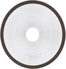 Tru-Maxx - 6" 120 Grit Diamond Cutoff Wheel - 0.035" Thick, 1-1/4" Arbor, Use with Angle Grinders - Caliber Tooling