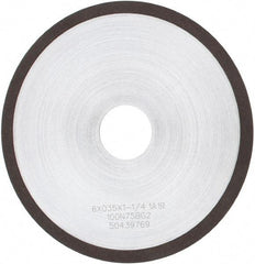 Tru-Maxx - 6" 100 Grit Diamond Cutoff Wheel - 0.035" Thick, 1-1/4" Arbor, Use with Angle Grinders - Caliber Tooling