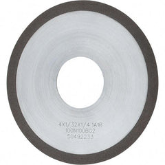 Tru-Maxx - 4" 100 Grit Diamond Cutoff Wheel - 1/32" Thick, 1-1/4" Arbor, Use with Angle Grinders - Caliber Tooling