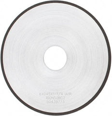 Tru-Maxx - 6" 100 Grit Diamond Cutoff Wheel - 0.045" Thick, 1-1/4" Arbor, Use with Angle Grinders - Caliber Tooling