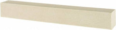 Tru-Maxx - 120 Grit Aluminum Oxide Square Polishing Stone - Fine Grade, 1" Wide x 8" Long x 1" Thick - Caliber Tooling