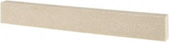 Tru-Maxx - 120 Grit Aluminum Oxide Rectangular Polishing Stone - Fine Grade, 1" Wide x 8" Long x 1/2" Thick - Caliber Tooling