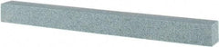 Tru-Maxx - 120 Grit Aluminum Oxide Square Polishing Stone - Fine Grade, 1/2" Wide x 6" Long x 1/2" Thick - Caliber Tooling