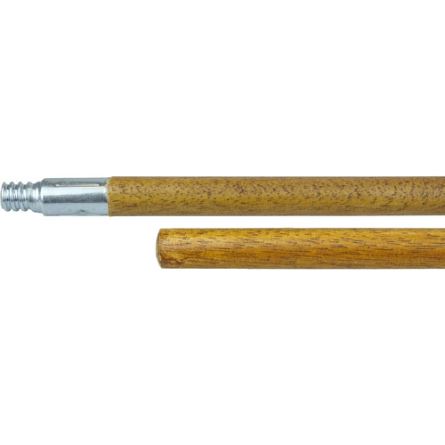 72″ Hardwood Handle, Threaded Metal Tip, 15/16″ Diameter - Caliber Tooling