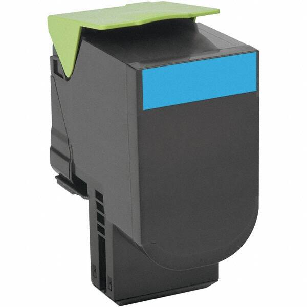 Lexmark - Cyan Toner Cartridge - Use with Lexmark CX510DE, CX510DHE, CX510DTHE - Caliber Tooling