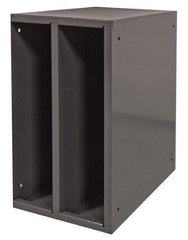 Durham - 1 Shelf, Gray Hydraulic Hose Cabinet - 25" Wide x 25" High x 15" Deep, Steel - Caliber Tooling