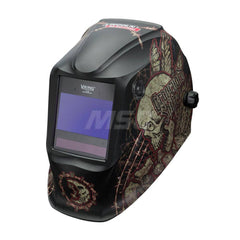 Welding Helmet: Black, Nylon, Shade 5 to 13, Ratchet Adjustment