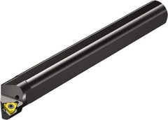 Sandvik Coromant - Left Hand Cut, 23mm Shank Width x 23mm Shank Height Indexable Threading Toolholder - 300mm OAL, 266.LL-22.. Insert Compatibility, 266R/LKF Toolholder, Series CoroThread 266 - Caliber Tooling