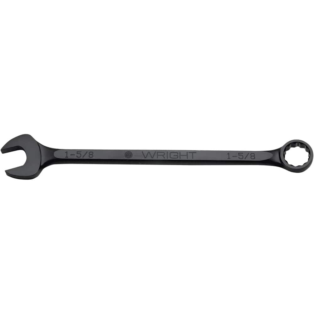 Wright Tool & Forge - Combination Wrenches; Type: Combination Wrench ; Tool Type: SAE ; Size (Inch): 3-1/8 ; Number of Points: 12 ; Finish/Coating: Black Industrial ; Material: Alloy Steel - Exact Industrial Supply