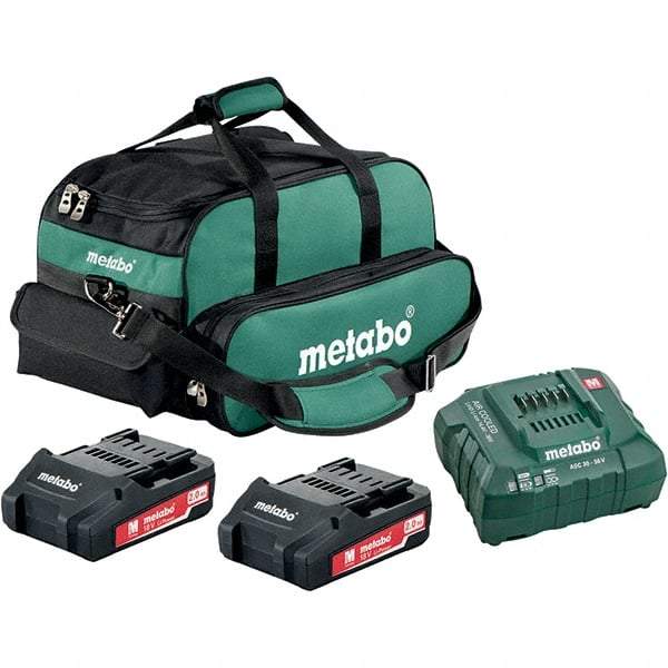 Metabo - Power Tool Chargers Voltage: 18 Battery Chemistry: Lithium-Ion - Caliber Tooling