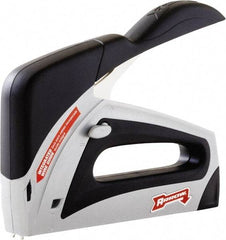 Arrow - Manual Staple Gun - 150 Lb Capacity, Gray & Black, Aluminum Body - Caliber Tooling