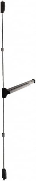 Falcon - Nonhanded, Surface Vertical Rod - Aluminum Finish, 30 to 36" Door Width, Grade 1 - Caliber Tooling