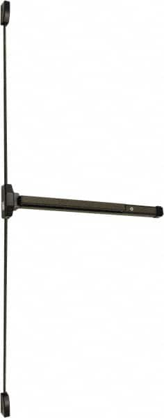 Falcon - Nonhanded, Surface Vertical Rod - Duronodic Finish, 30 to 36" Door Width, Grade 1 - Caliber Tooling