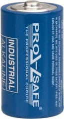 PRO-SAFE - Pack of 72 Size D, Alkaline, Standard Batteries - Caliber Tooling