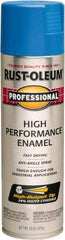 Rust-Oleum - Safety Blue, Gloss, Rust Proof Enamel Spray Paint - 14 Sq Ft per Can, 15 oz Container, Use on Multipurpose - Caliber Tooling