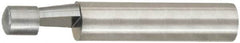 Freud - 1/4" Cut Diam, 1/4" Length of Cut, 1 Flute Bevel Trim Edge Profile Router Bit - Solid Carbide, 1/4" Shank Diam, 1-1/2" OAL, Piloted, Proprietary Coating - Caliber Tooling