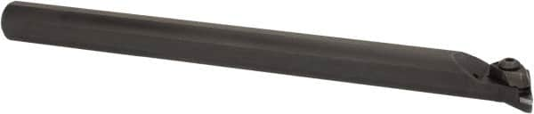 Hertel - IPL.5., A-IKQC Internal Right Hand Indexable Profiling Toolholder - 3/4" Shank Width, 10" Long, Steel, Through Coolant - Caliber Tooling