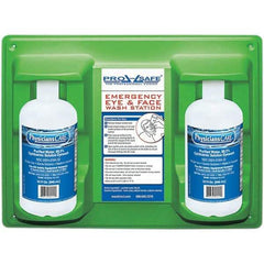 PRO-SAFE - 32 oz, Disposable Eyewash Double Station - Approved by FDA - Caliber Tooling