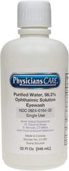 PRO-SAFE - 32 oz, Disposable Eyewash Single Refill Station - Approved by FDA - Caliber Tooling