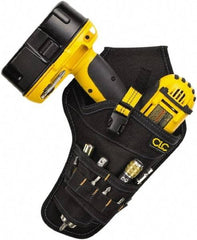 CLC - Drill/Impact Driver Holster with 8 Pockets - Ballistic Polyester, Black - Caliber Tooling