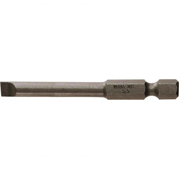 Wiha - 7/32" Power Bit - 1/4" Drive, 2-3/4" OAL - Caliber Tooling