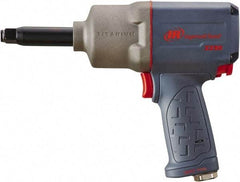 Ingersoll-Rand - 1/2" Drive, 8,500 RPM, 900 Ft/Lb Torque Impact Wrench - Pistol Grip Handle, 1,220 IPM, 24 CFM, 90 psi, 1/4" NPT Inlet - Caliber Tooling