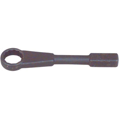 Wright Tool & Forge - Box Wrenches; Wrench Type: Striking ; Tool Type: Straight Handle ; Size (Inch): 3-7/8 ; Number of Points: 12 ; Head Type: Single End ; Finish/Coating: Black - Exact Industrial Supply