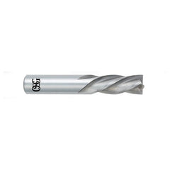 3/16″ Dia. × 3/16″ Shank × 5/8″ DOC × 2″ OAL, Carbide, Bright, 4 Flute, Square, Solid End Mill - Caliber Tooling