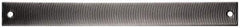 PFERD - 12" Long, Second Cut, Flat American-Pattern File - Curved Cut, 0.38" Overall Thickness, Flexible - Caliber Tooling