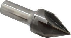 Keo - 1-1/4" Head Diam, 3/4" Shank Diam, 6 Flute 60° Solid Carbide Countersink - Caliber Tooling