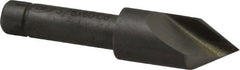 Keo - 3/8" Head Diam, 1/4" Shank Diam, 1 Flute 60° Cobalt Countersink - Caliber Tooling