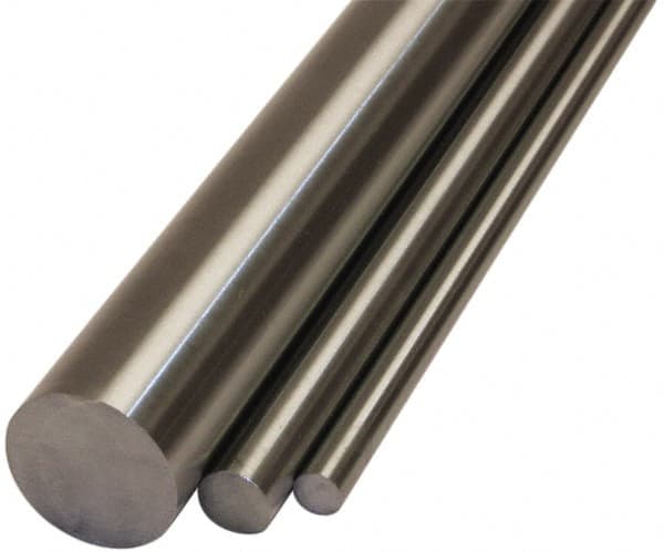 Made in USA - 1.181" Diam x 6' Long, 4140P Steel Round Rod - Ground and Polished, Pre-Hardened, Alloy Steel - Caliber Tooling