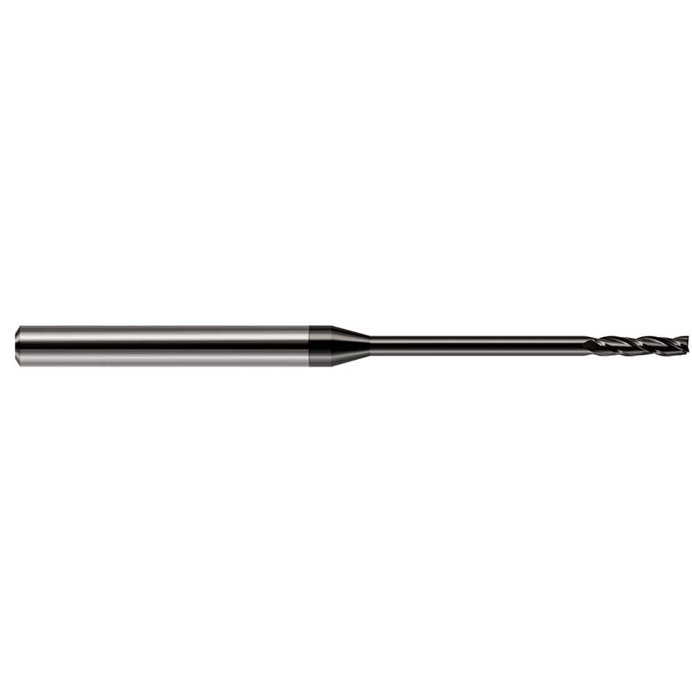 Harvey Tool - Square End Mills; Mill Diameter (Decimal Inch): 0.0650 ; Length of Cut (Inch): 1/2 ; Length of Cut (Decimal Inch): 0.5000 ; Material: Solid Carbide ; Finish/Coating: Amorphous Diamond ; Shank Diameter (Inch): 1/8 - Exact Industrial Supply