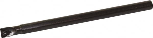 Kyocera - 0.312" Min Bore Diam, 4" OAL, 1/4" Shank Diam, S...STUP (B) Indexable Boring Bar - 1/2" Max Bore Depth, TBGT 121.., TBGW 121.., TBMT 121.. Insert, Screw Holding Method - Caliber Tooling