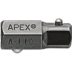 Apex - Socket Adapters & Universal Joints Type: Adapter Male Size: 1/2 - Caliber Tooling