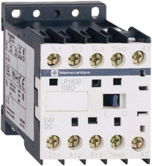 Schneider Electric - 3 Pole, 24 Coil VDC, 16 Amp at 690 VAC, 20 Amp at 440 VAC and 9 Amp at 440 VAC, Nonreversible IEC Contactor - BS 5424, CSA, IEC 60947, NF C 63-110, RoHS Compliant, UL Listed, VDE 0660 - Caliber Tooling