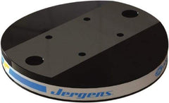 Jergens - 250mm Long x 250mm Wide x 35mm High Steel Fixture Plate - 35mm Plate Thickness - Caliber Tooling