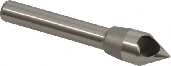 Keo - 3/8" Head Diam, 1/4" Shank Diam, 0 Flute 60° Cobalt Countersink - Caliber Tooling