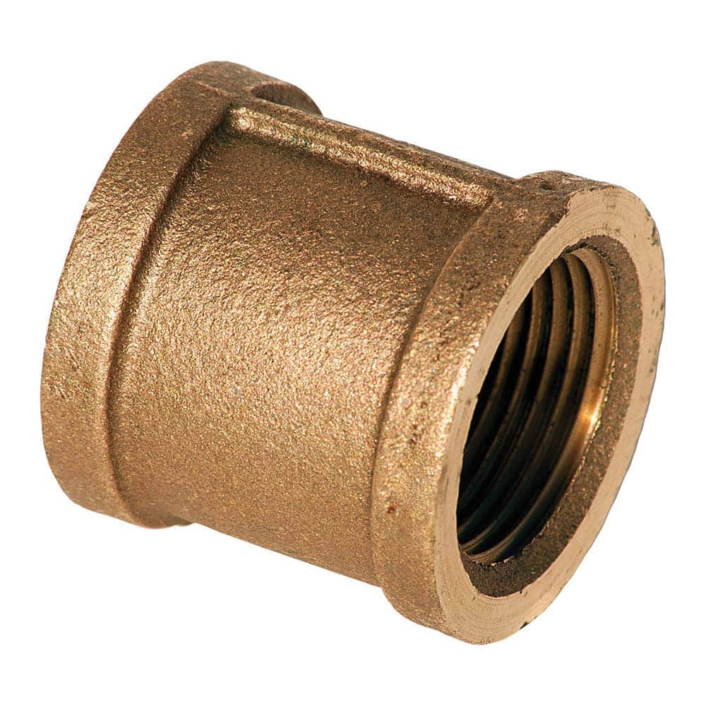 Merit Brass - Brass & Chrome Pipe Fittings Type: Coupling Fitting Size: 2-1/2 - Caliber Tooling