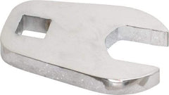 Proto - 22mm 1/2" Drive Full Polish Chrome Open End Crowfoot Wrench - 2.9" OAL - Caliber Tooling