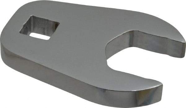 Proto - 27mm 1/2" Drive Full Polish Chrome Open End Crowfoot Wrench - 2.9" OAL - Caliber Tooling