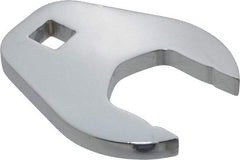 Proto - 36mm 1/2" Drive Full Polish Chrome Open End Crowfoot Wrench - 3.4" OAL - Caliber Tooling