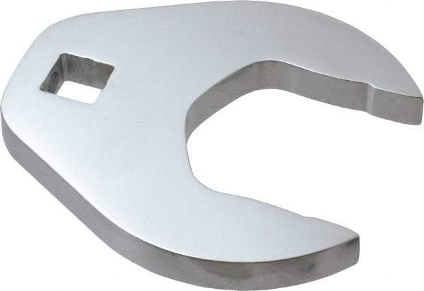 Proto - 41mm 1/2" Drive Full Polish Chrome Open End Crowfoot Wrench - 3-1/2" OAL - Caliber Tooling