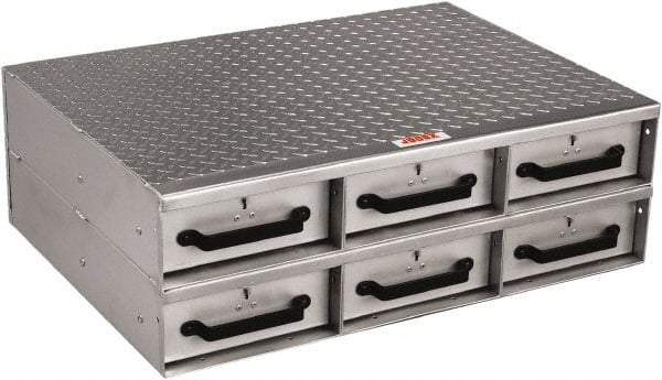 Jobox - 36" Wide x 12" High x 26" Deep Utility Chest - Fits Van Floor or Truck Bed - Caliber Tooling